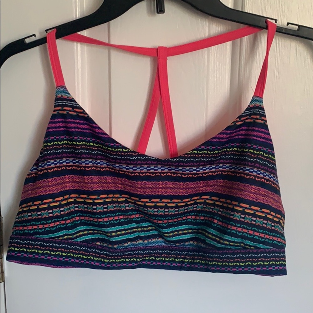 Old Navy Multi Colored Sports Bra